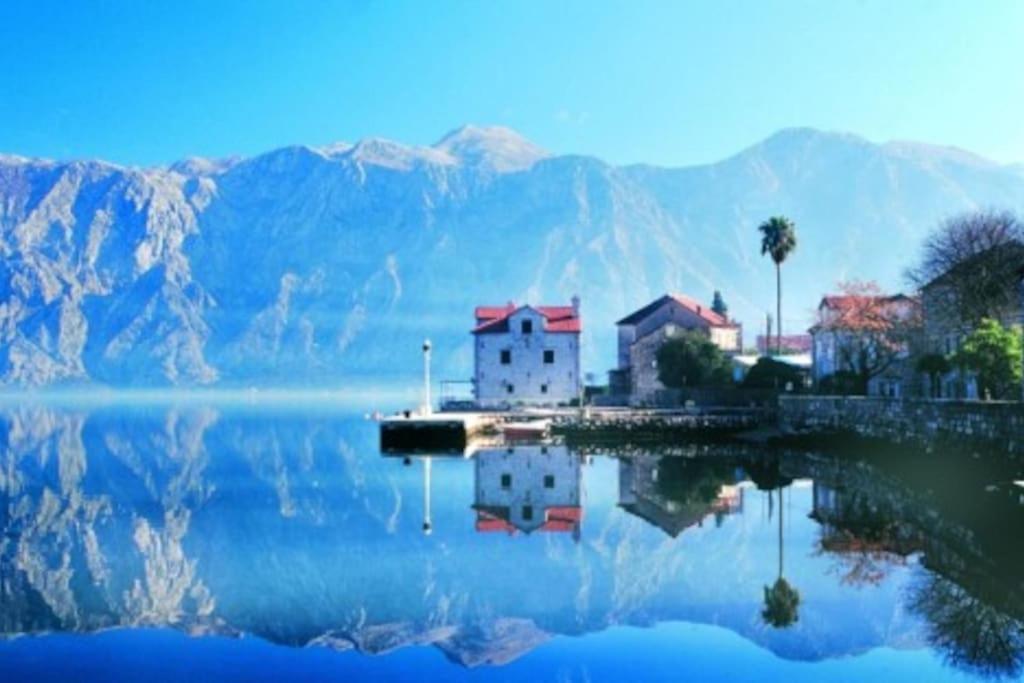2Br Apartment With Pool Kotor Buitenkant foto